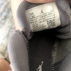 Jordan Cool Gray size 1c (baby’s)